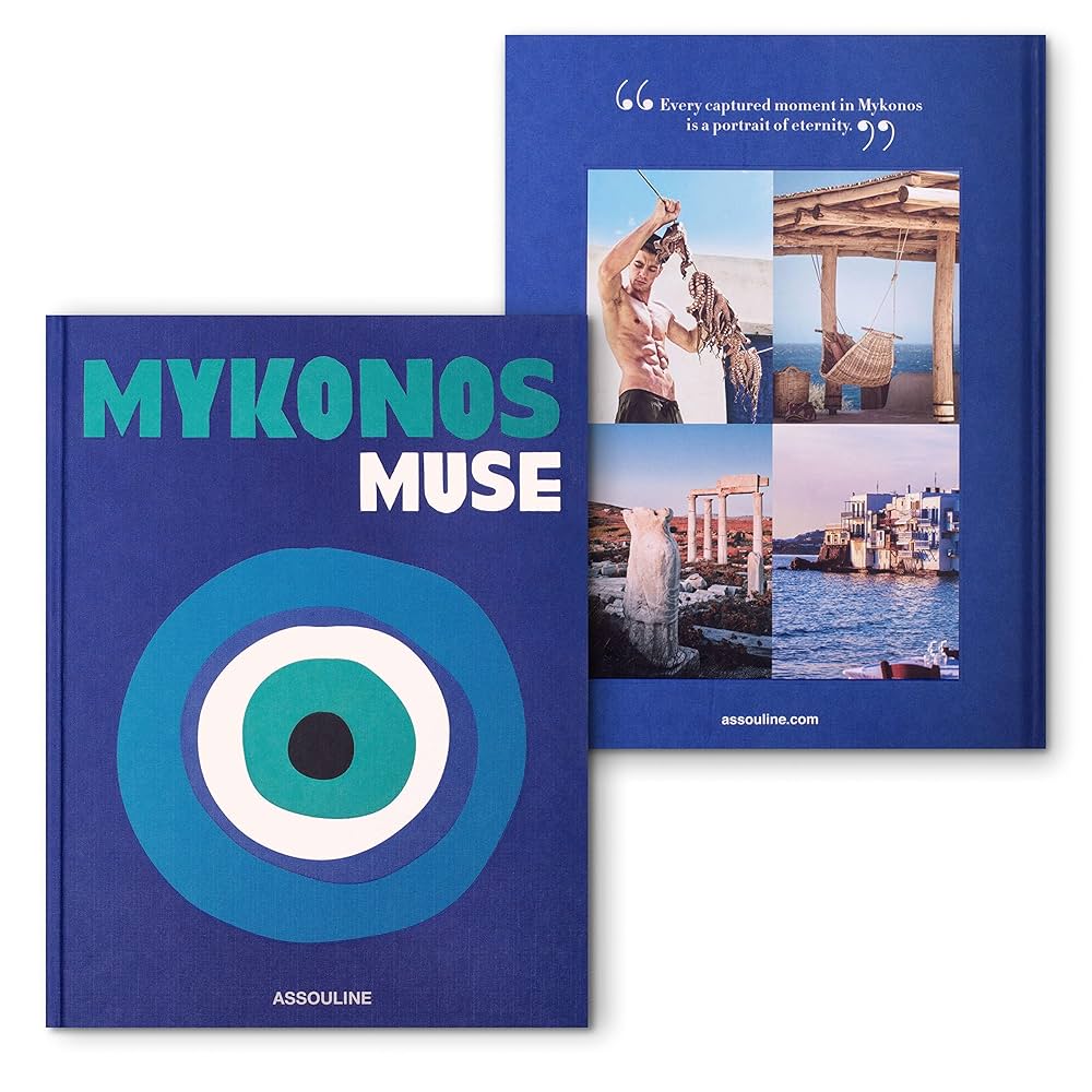 MYKONOS MUSE ビジュアルブック ASSOULINE Mykonos Muse – Wynn at Home